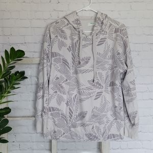 Aerie sweatshirt hoodie | Size Small | White & gray